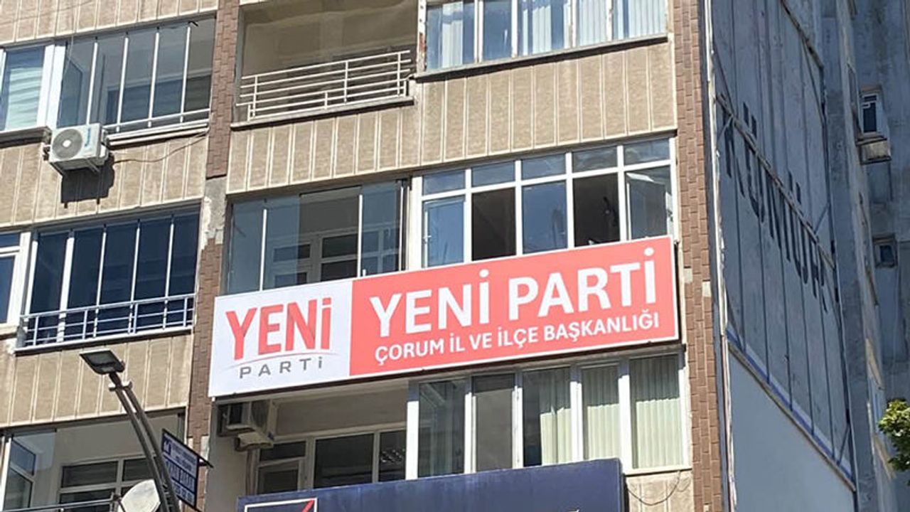 Yeni Parti 1. Olağan Çorum Kongre Takvimi Belli Oldu