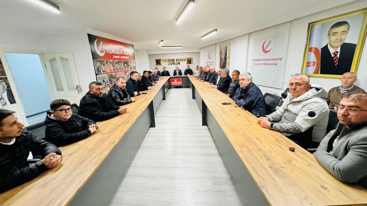 Yeniden Refah Partisi’nde Bayramlaşma Programı Gerçekleştirildi