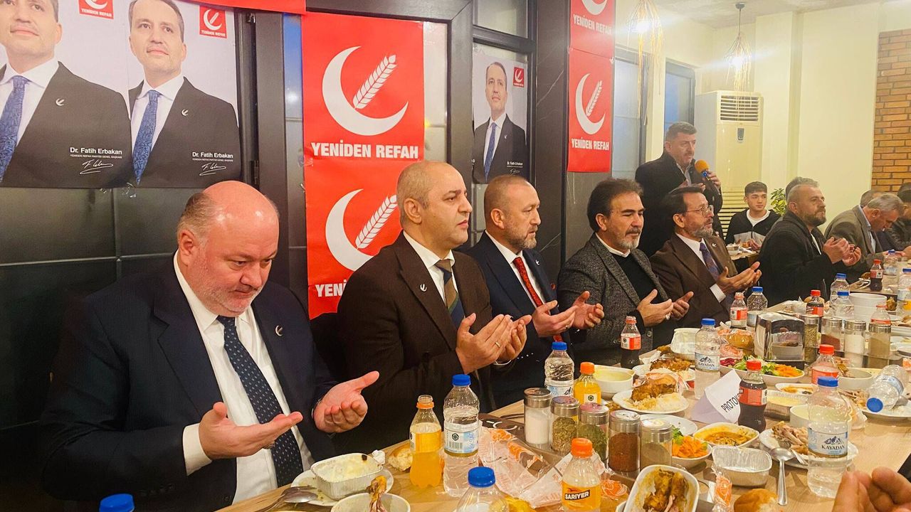Yeniden Refah Partisi’nin İftar Programı