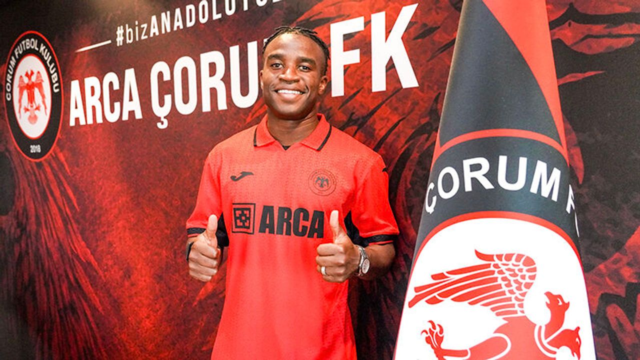 Youssoufa Moukoko Arca Çorum FK’da